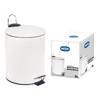 Lixeira Modern 5 L Branca Mor