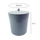 Lixeira Multi 5l Para Banheiro Cozinha Com Tampa Rotaplast Ci