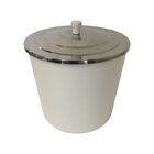 Lixeira Multiuso 5 Litros Com Tampa De Inox Branco