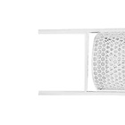 Lixeira P/pátios E Parques Redonda Em Tela De Moeda Branca