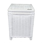 Lixeira/papeleiro 22x22x30cm - Branco