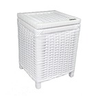 Lixeira/papeleiro 22x22x30cm - Branco