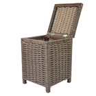 Lixeira/papeleiro 22x22x30cm - Brown Derby