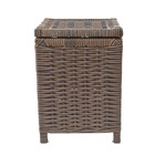 Lixeira/papeleiro 22x22x30cm - Brown Derby