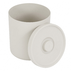 Lixeira para Banheiro 6L Plástico Manual Bege Ou