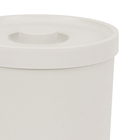 Lixeira para Banheiro 6L Plástico Manual Bege Ou