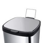 Lixeira para Banheiro Aço Prata 6L com Pedal Brinox