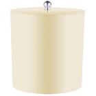 Lixeira Para Banheiro Bege Claro 20 X 20cm - 6,2l