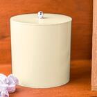 Lixeira Para Banheiro Bege Claro 20 X 20cm - 6,2l