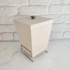 Lixeira Para Banheiro De Plástico Com Suporte Apoio - Stolf