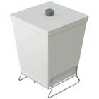 Lixeira Para Banheiro De Plástico Com Suporte Apoio - Stolf