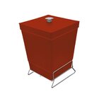 Lixeira Para Banheiro De Plástico Com Suporte Apoio - Stolf