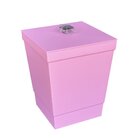 Lixeira Para Banheiro De Plástico Com Tampa - Stolf