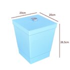 Lixeira Para Banheiro De Plástico Com Tampa - Stolf