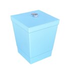 Lixeira Para Banheiro De Plástico Com Tampa - Stolf