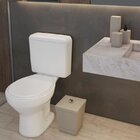 Lixeira Para Banheiro De Plástico Com Tampa - Stolf