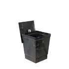 Lixeira Para Banheiro De Plástico Com Tampa - Stolf