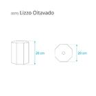 Lixeira Para Banheiro Marrom Fosco 6,2l