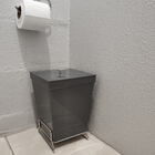 Lixeira Para Banheiro Plástica 6,5l Cesto De Lixo Com Tampa C