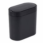 Lixeira para Banheiro Plástico 6L Sensor Automática Preto Oikos