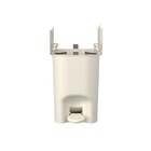 Lixeira Para Banheiros 6L de Plástico com Pedal Bege - Coza