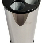 Lixeira Para Copos Descartáveis De Água E Café Em Aço Inox