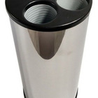 Lixeira Para Copos Descartáveis De Água E Café Em Aço Inox