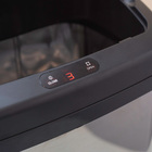 Lixeira para Cozinha 20L Metal Inox Sensor Automática Prata Oikos