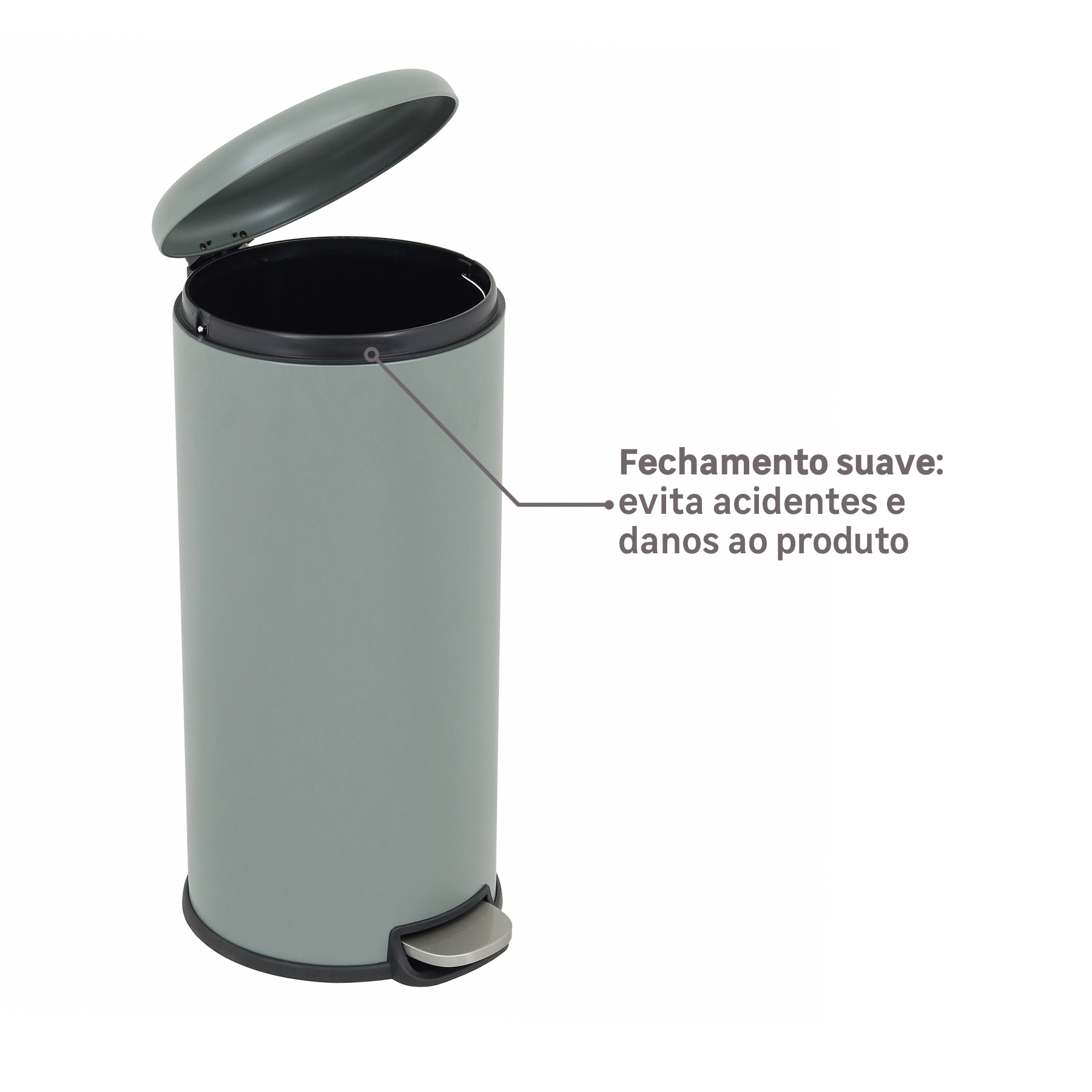 Lixeira de Plástico