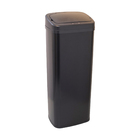 Lixeira para Cozinha 50L Metal Sensor Automática Preta Oikos