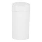 Lixeira para Cozinha 9L Plástico Click Branca Automática Coza