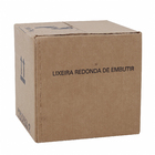 Lixeira para Cozinha de Embutir 5L Inox Manual Preta Debacco