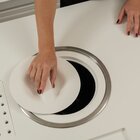 Lixeira Para Embutir Redonda 8 Litros Arquitech Branco