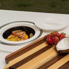 Lixeira Para Embutir Redonda 8 Litros Arquitech Branco