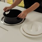 Lixeira Para Embutir Redonda 8 Litros Arquitech Branco