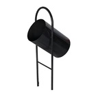 Lixeira Para Pátios E Parques Redonda Suspensa