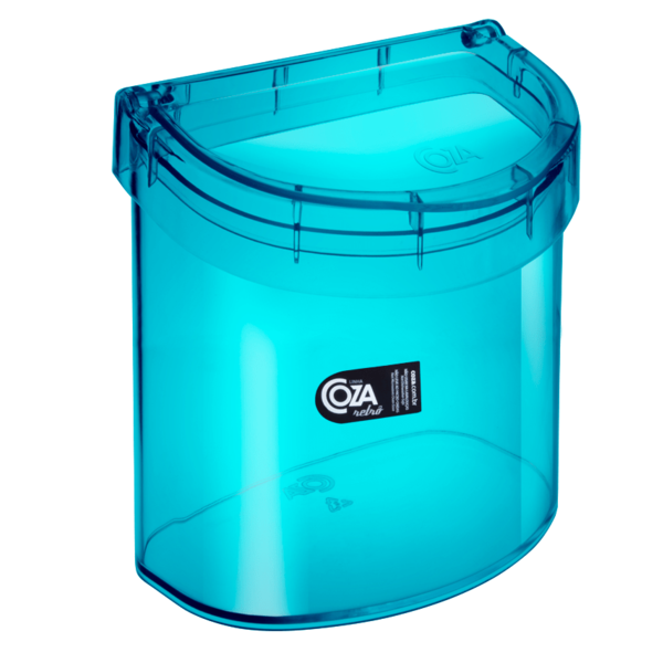 Lixeira Para Pia 2 7 L - Retrô 20 3 X 14 6 X 21 3 Cm Verde Co