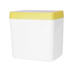 Lixeira Para Pia 5 Litros - Branco/amarelo