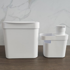 Lixeira Para Pia De Cozinha 4,7l E Dispenser Porta Detergente