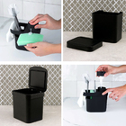 Lixeira Para Pia De Cozinha 4,7l E Dispenser Porta Detergente