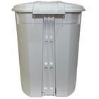 Lixeira Pedal 34 L Multiuso Escritório Banheiro Rischioto Bra