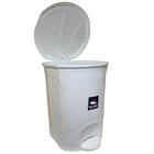 Lixeira Pedal 34 L Multiuso Escritório Banheiro Rischioto Bra