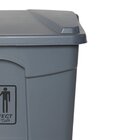 Lixeira Pedal 50 Litros Cinza Pitaiex Cinza 50 Lt