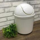 Lixeira Pia Bancada Cozinha Branca Uz 4 Litros