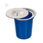 Lixeira Pia Cozinha Embutir 5 Litros Inox