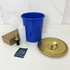 Lixeira Pia Cozinha Embutir 5 Litros Inox Dourado Escovado Ki