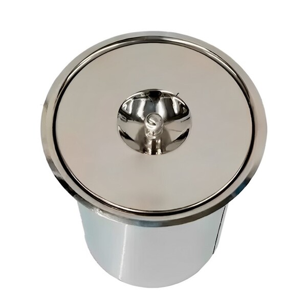 Lixeira Pia Cozinha Embutir Granito Em Inox Não Enferruja 5 L