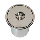 Lixeira Pia Cozinha Embutir Granito Em Inox Não Enferruja 8 L