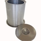 Lixeira Pia Cozinha Embutir No Granito Em Inox 5lts 20x23 Cm