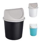 Lixeira Pia Tampa Basculante Cesto De Lixo Mini Multiuso Casa